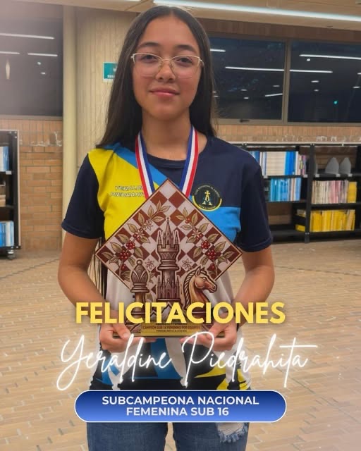 Deportista del club con reconocimiento de subcampeonato nacional